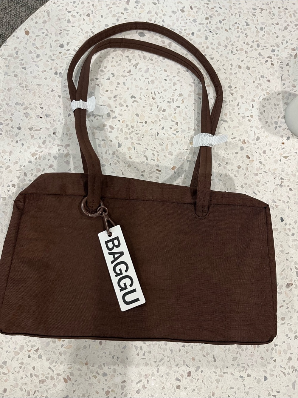 BAGGU Nylon Bowler Bag